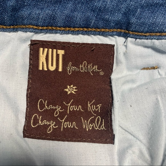 Kut from the Kloth Straight Pencil Jean Skirt Sz:8 - Picture 8 of 8